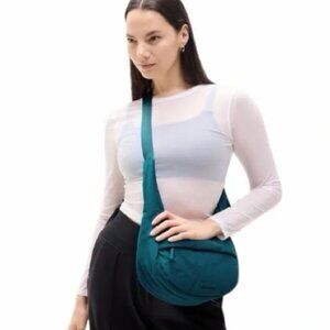 NWT Athleta All About Small Crossbody Bag - Coastal Teal